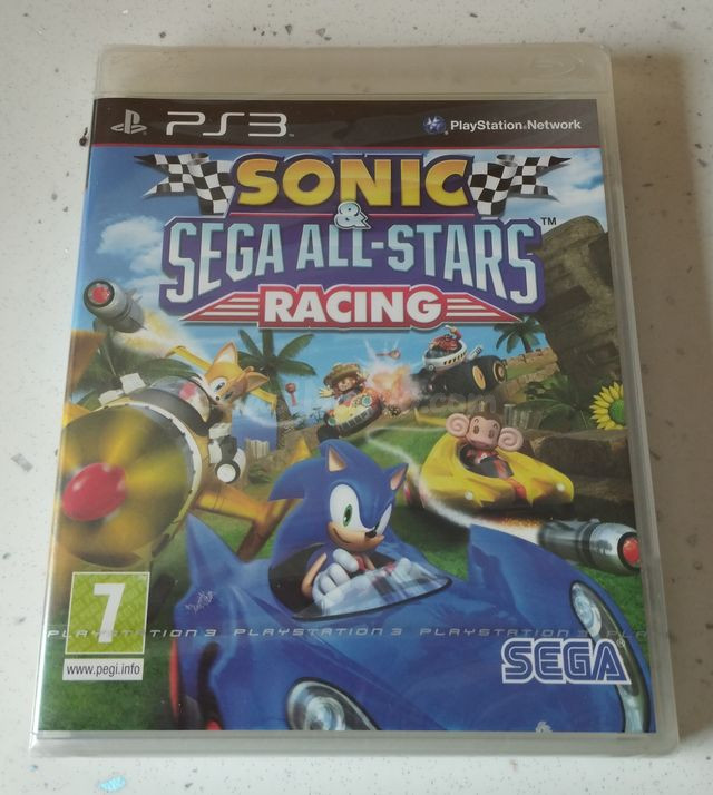 SONIC & SEGA ALL STARS RACING PS3 PRECINTADO