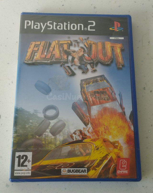 FLATOUT PS2, PRECINTADO