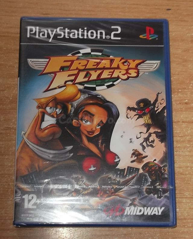 FREAKY FLYERS PS2, PRECINTADO