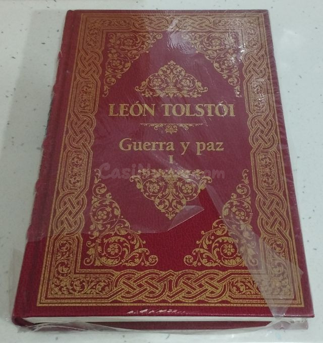 GUERRA Y PAZ I, LEÓN TOLSTÓI, PRECINTADA