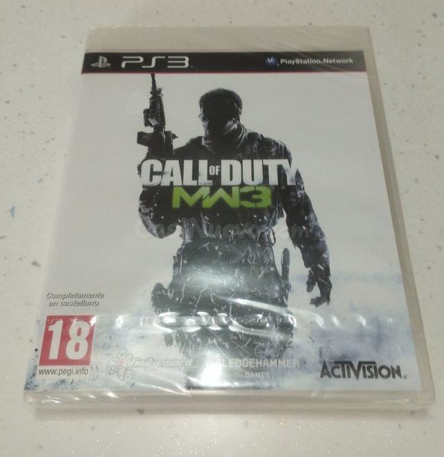 CALL OF DUTY COD MODERN WARFARE 3 PS3, PRECINTADO