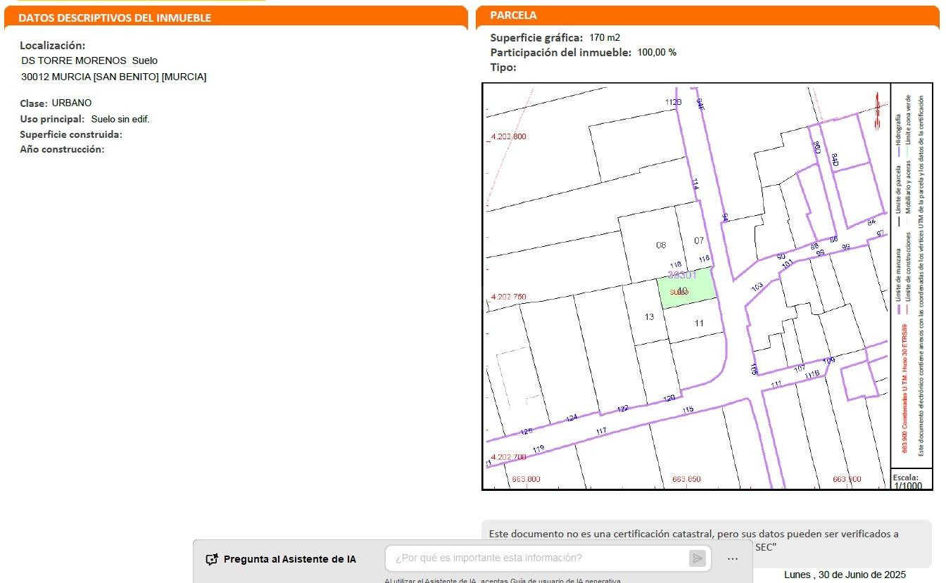 SE VENDE SOLAR URBANO EN PATIÑO RONDA SUR - foto 4