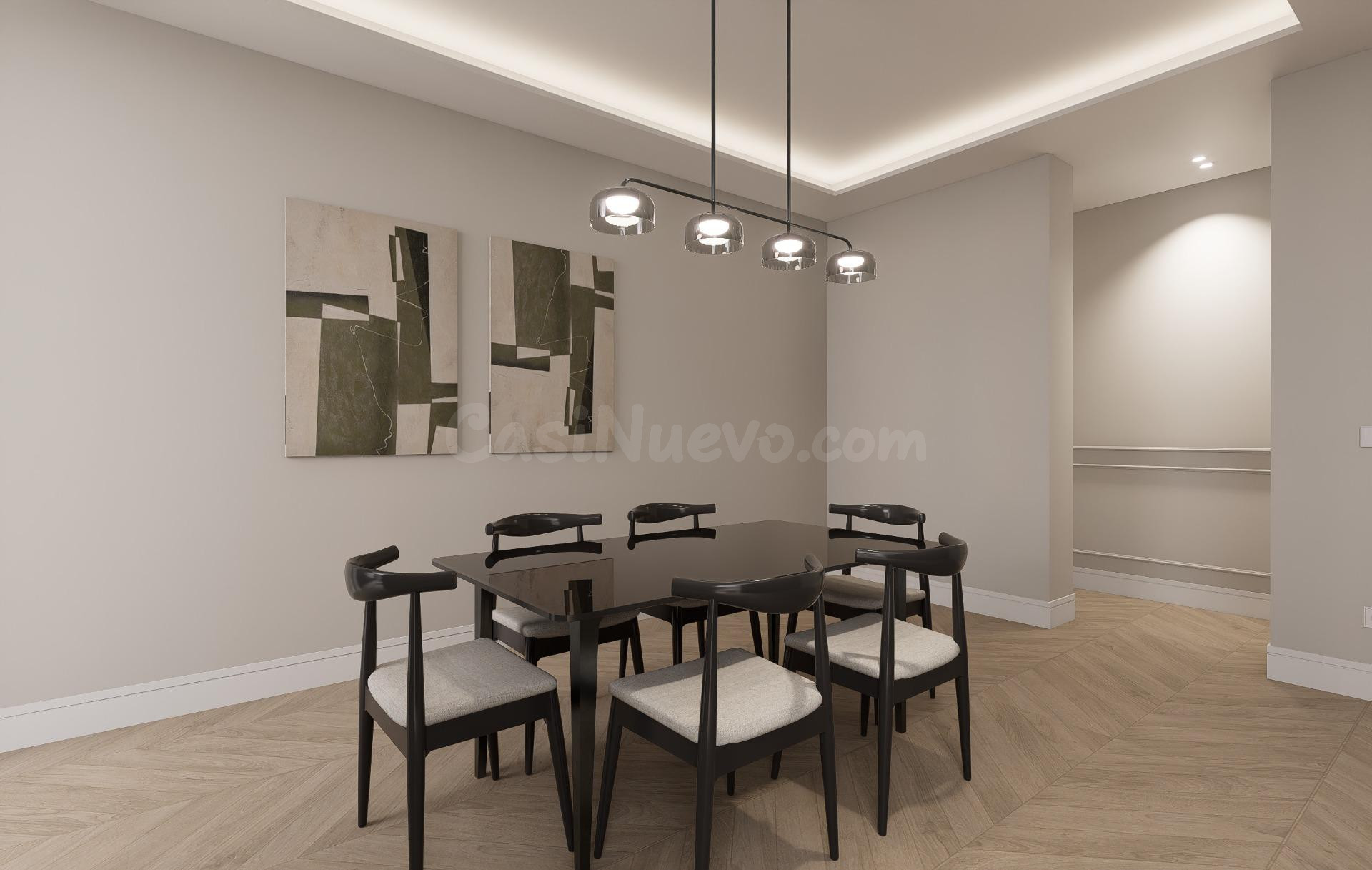 Vivienda exterior ubicada en el Distrito Salamanca, zona Goya.