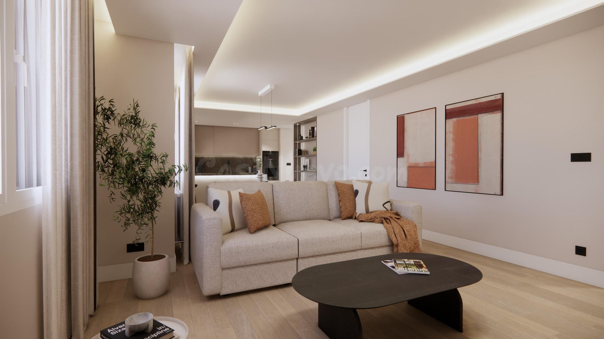 Vivienda exterior ubicada en el Distrito Salamanca, zona Goya. - foto 3