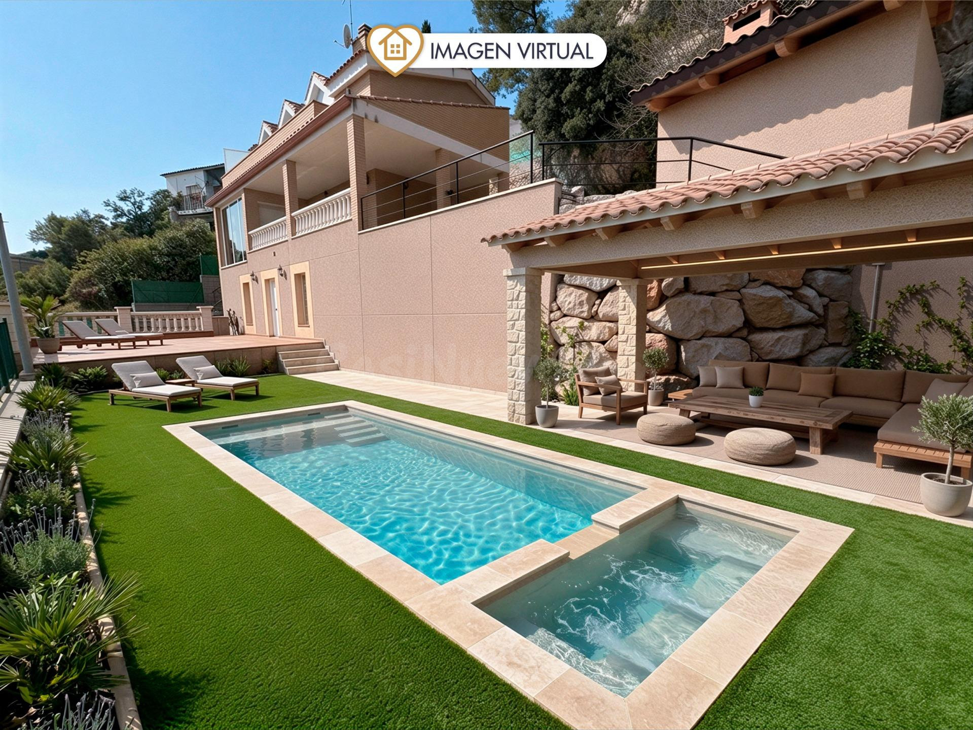 Privacidad, sol y vistas: una vivienda única en una de las mejores zonas de Vallirana