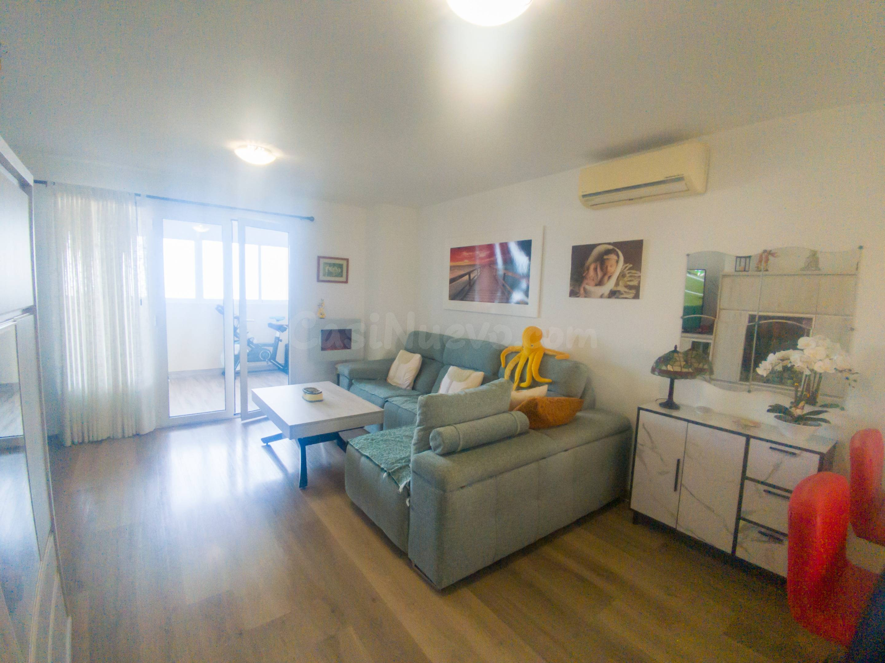 Vivienda reformada con vistas al golf y al mar en Bonalba + 2 garajes