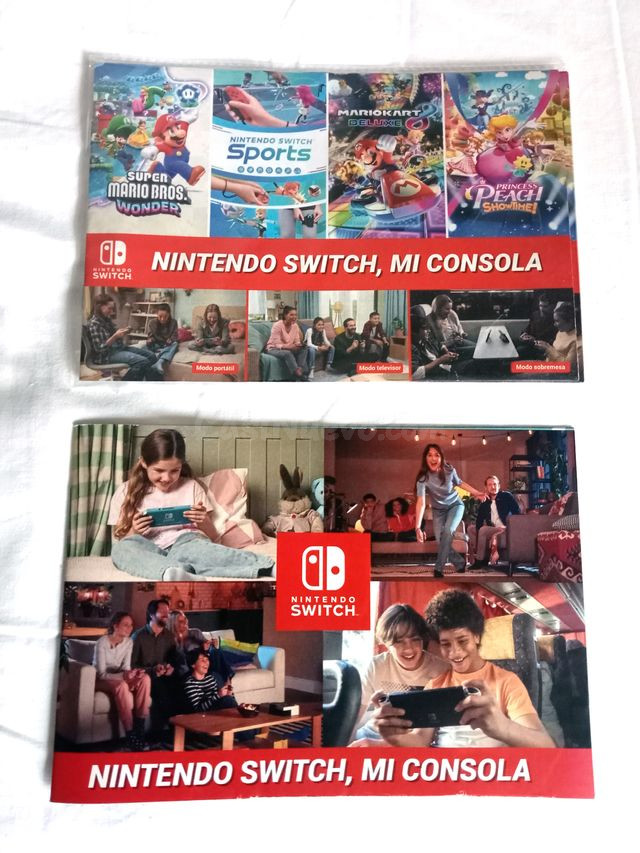 Catálogos originales de Nintendo Switch