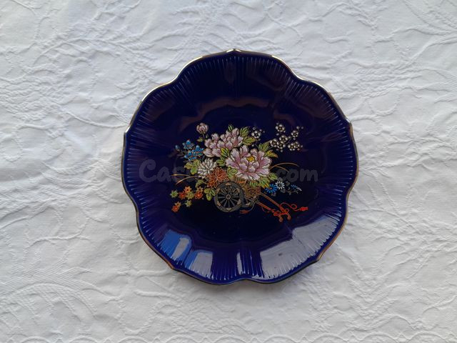 Plato Porcelana Japonesa decorado