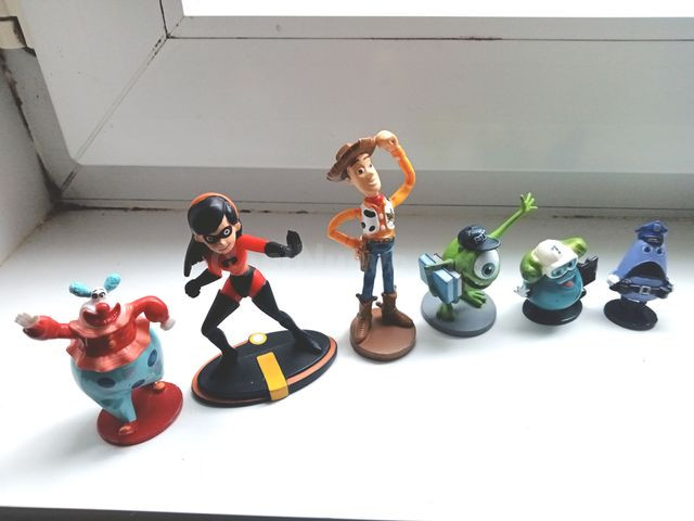 Figuras PVC Pixar Disney Toy Story Monstruos SA