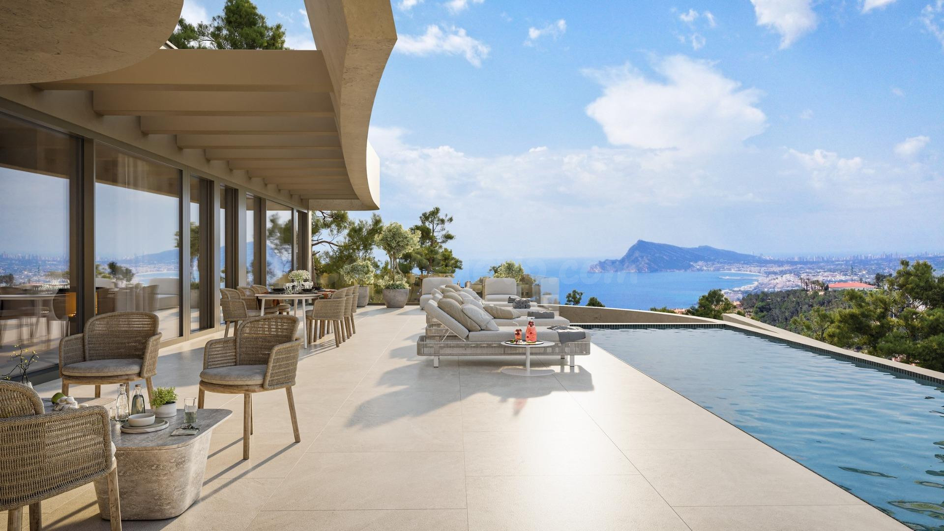 Villa de lujo contemporánea con vistas panorámicas al mar en - foto 5