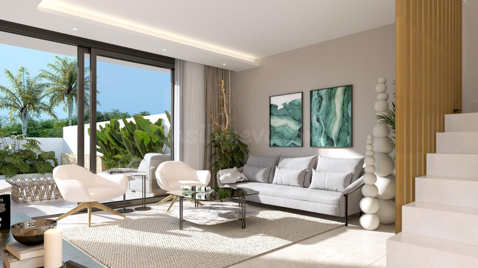 Modernas villas adosadas con piscina privada en Las Filipina - foto 5