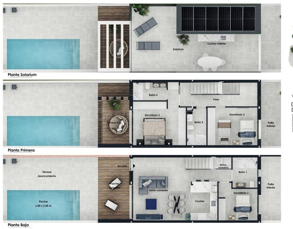 SE VENDEN LUJOSOS CHALET EN PILAR DE LA HORADADA - foto 4