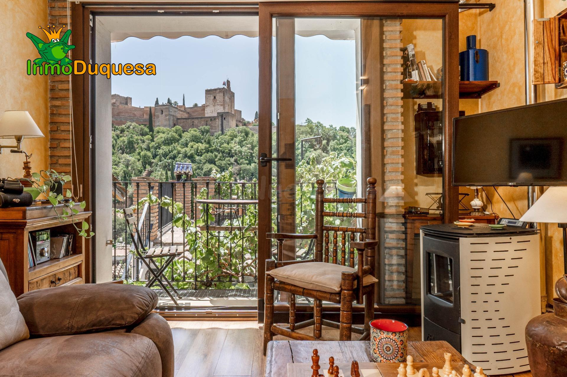 INVERSIÓN: 2 casas en el Albaicín con vistas a la ALHAMBRA. (Con licencia turística y altísima rentabilidad). - foto 3