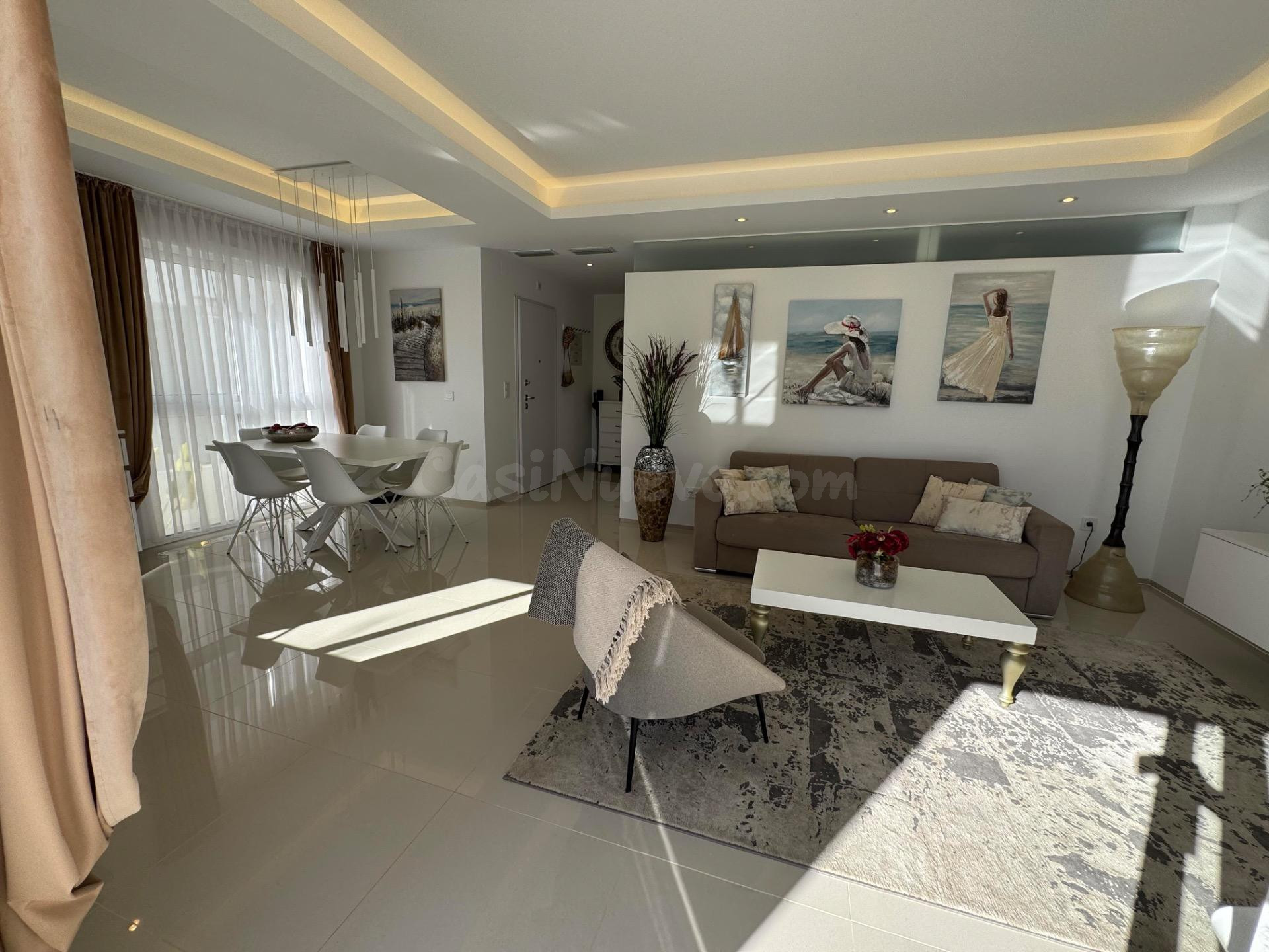 Moderno apartamento con jardín privado y acceso directo a piscina en Ciudad Quesada - foto 5