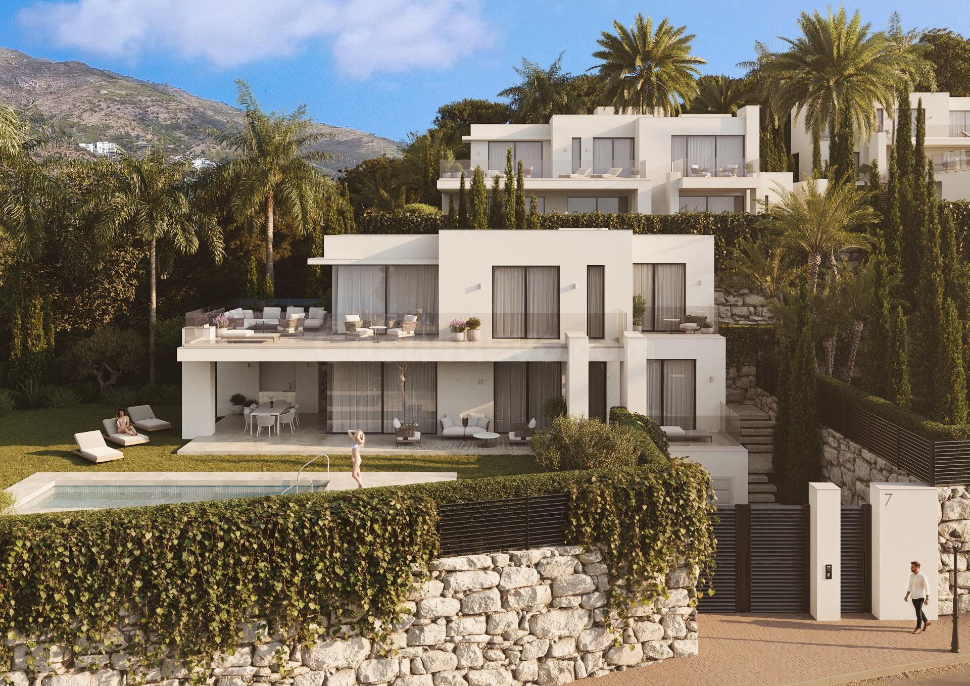 VILLAS DE LUJO DE OBRA NUEVA EN MIJAS PUEBLO - foto 3