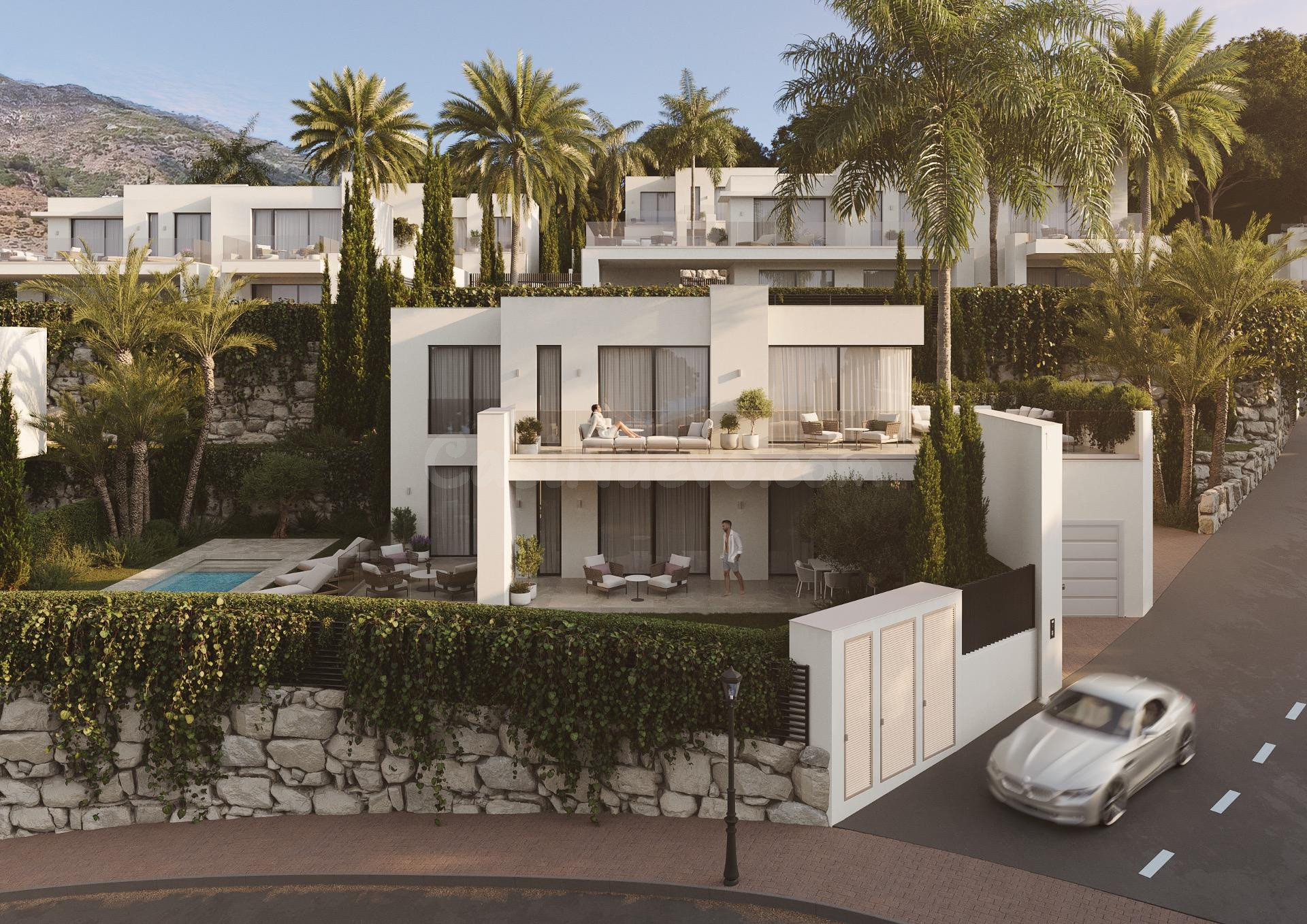 VILLAS DE LUJO DE OBRA NUEVA EN MIJAS PUEBLO - foto 4