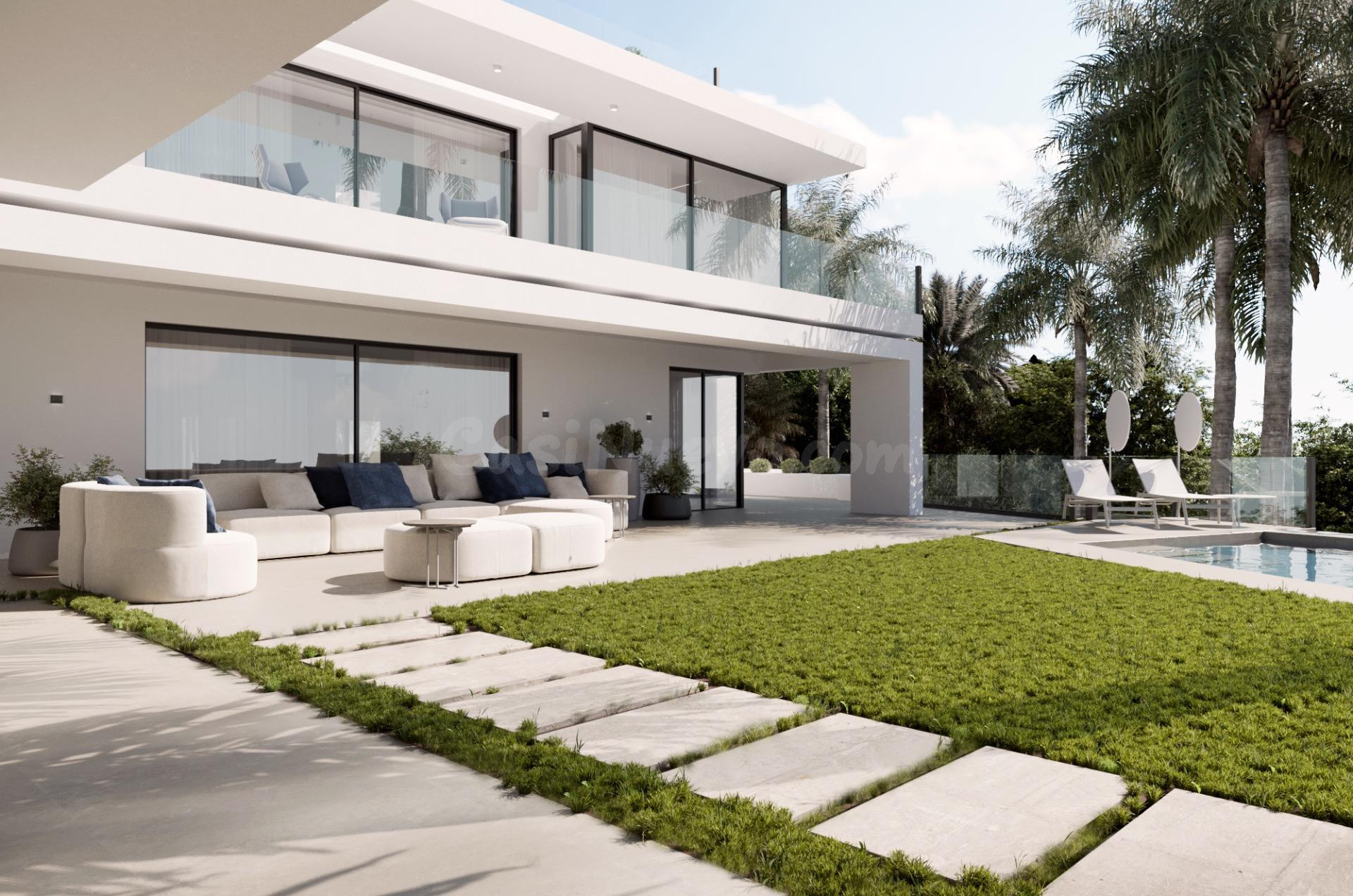 VILLA DE LUJO DE OBRA NUEVA EN MARBELLA - foto 5