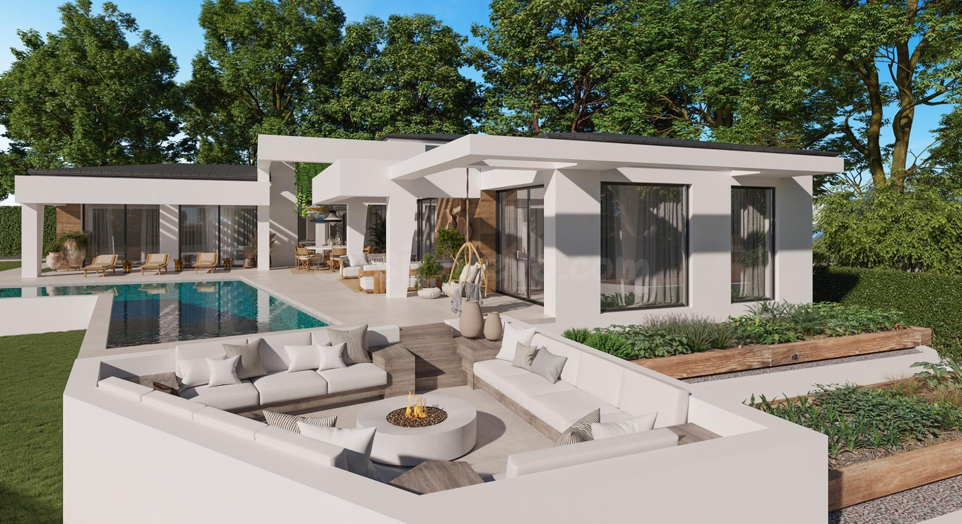 VILLA DE LUJO DE OBRA NUEVA EN NUEVA ANDALUCIA MARBELLA - foto 2
