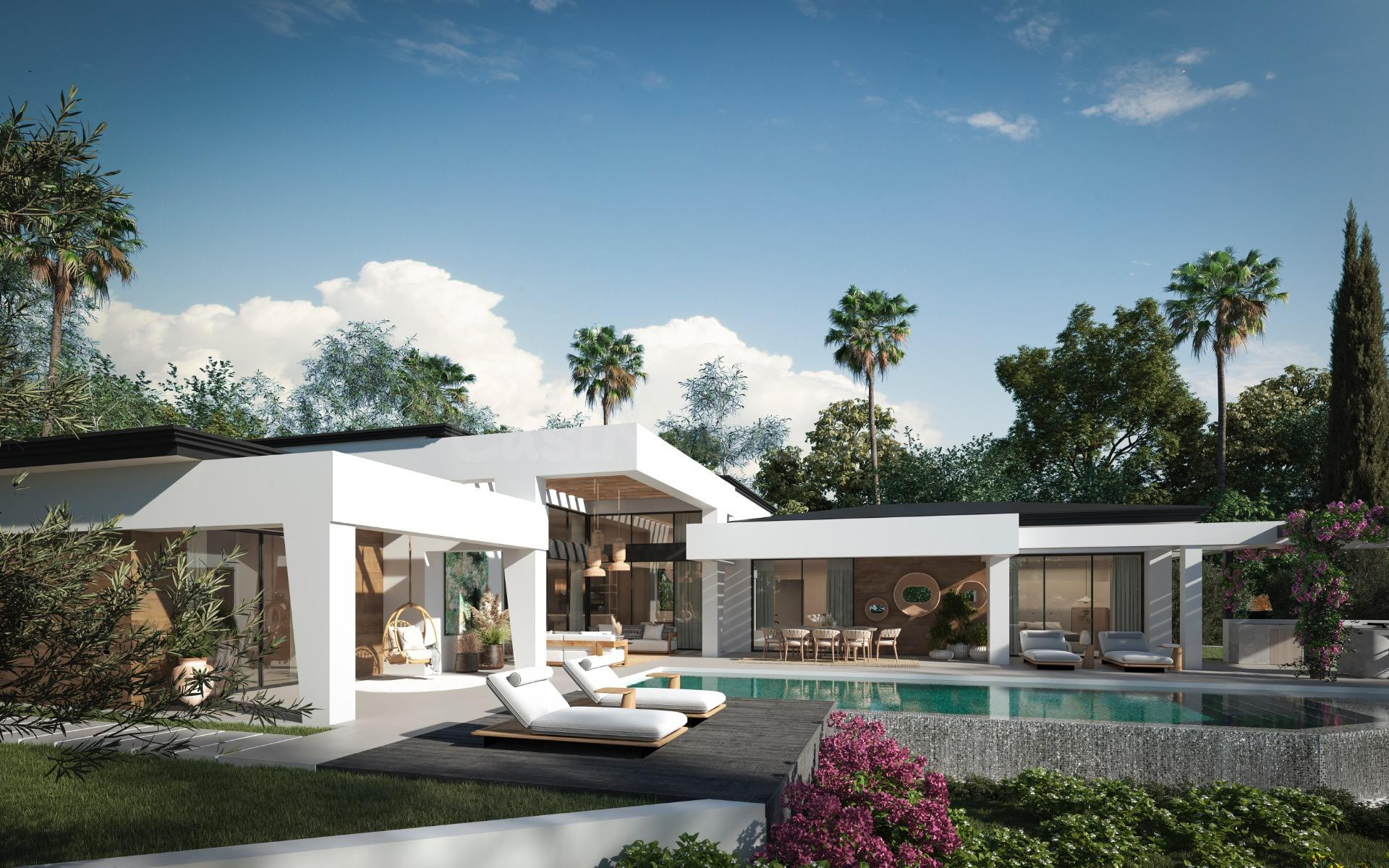VILLA DE LUJO DE OBRA NUEVA EN NUEVA ANDALUCIA MARBELLA - foto 3
