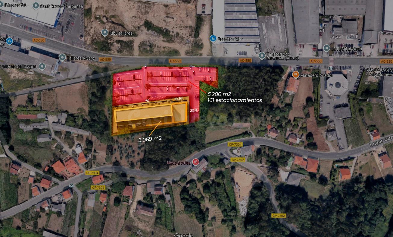 Suelo Industrial, en el polígono industrial de Xarás
