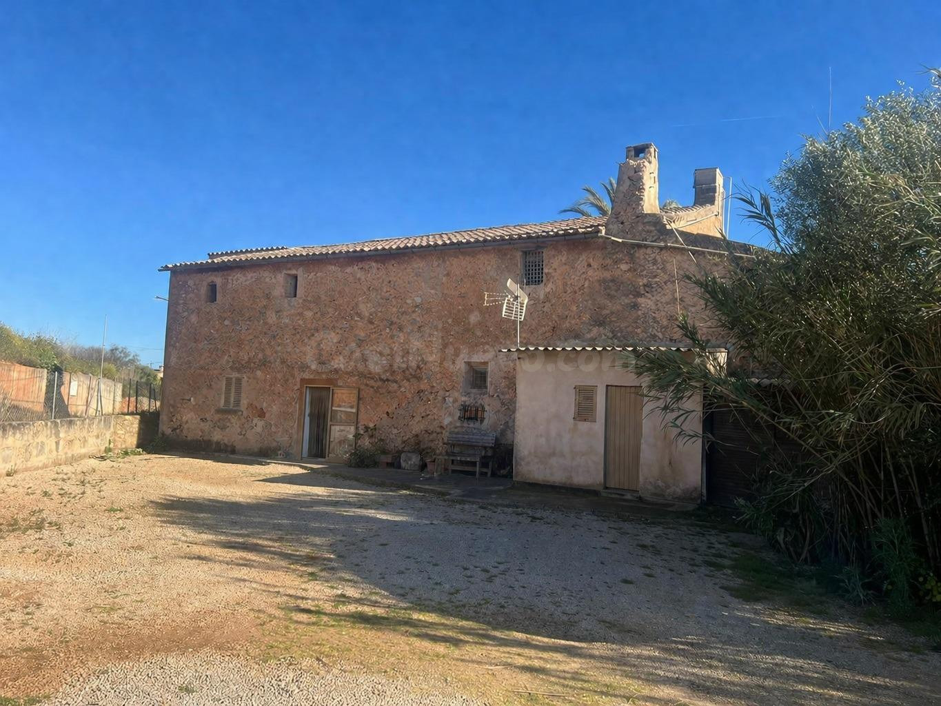 Finca rústica con piscina en Santa María del Camí