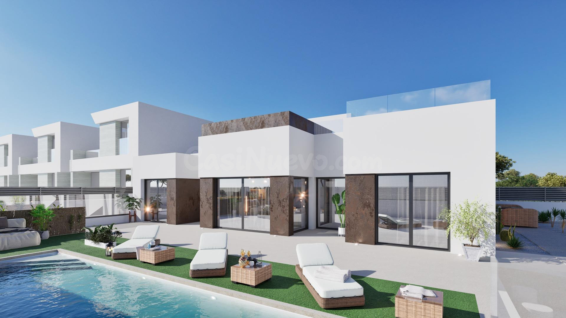 VILLA DE LUJO DE OBRA NUEVA EN EL CAMPELLO - foto 2