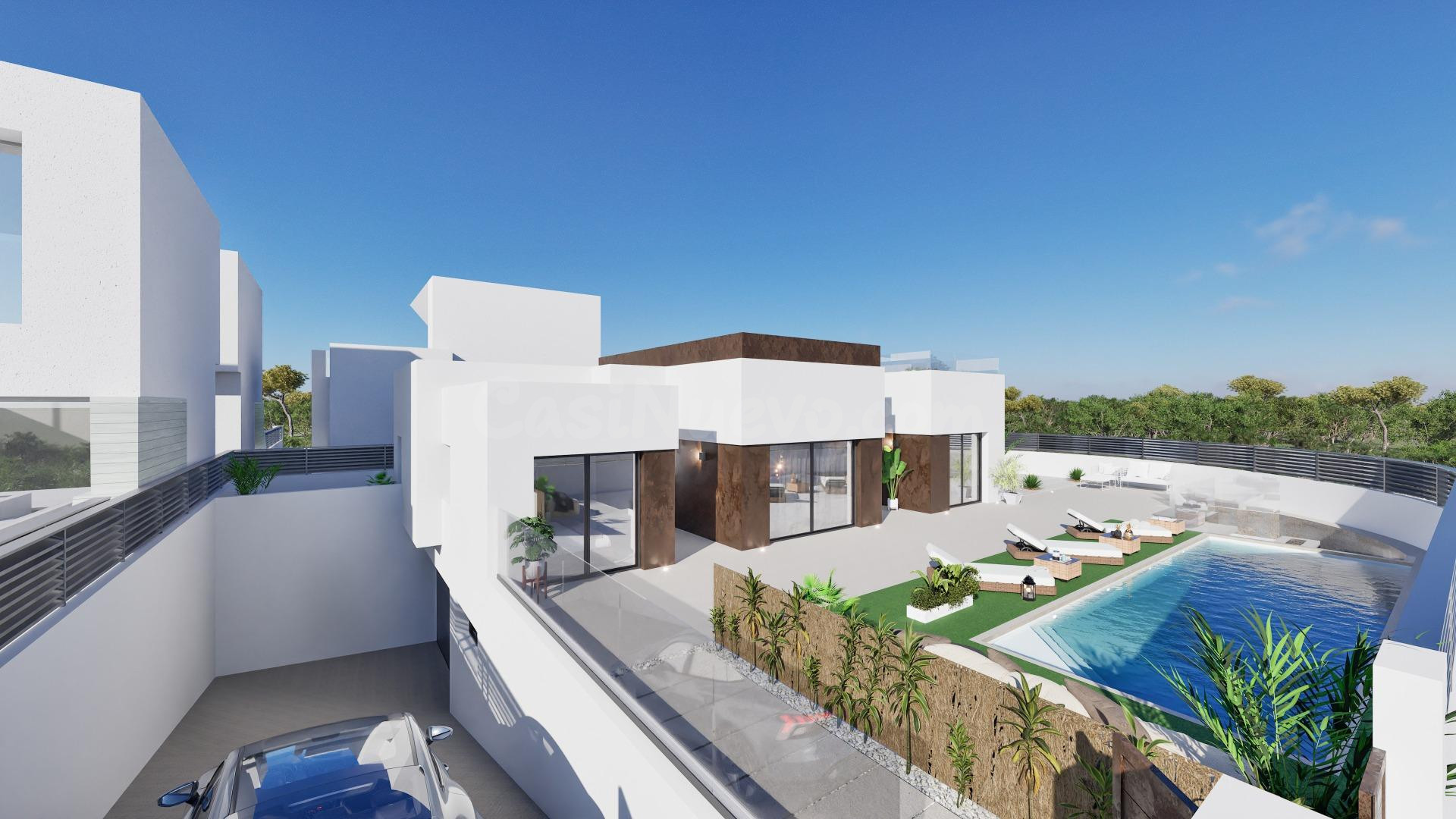 VILLA DE LUJO DE OBRA NUEVA EN EL CAMPELLO - foto 3