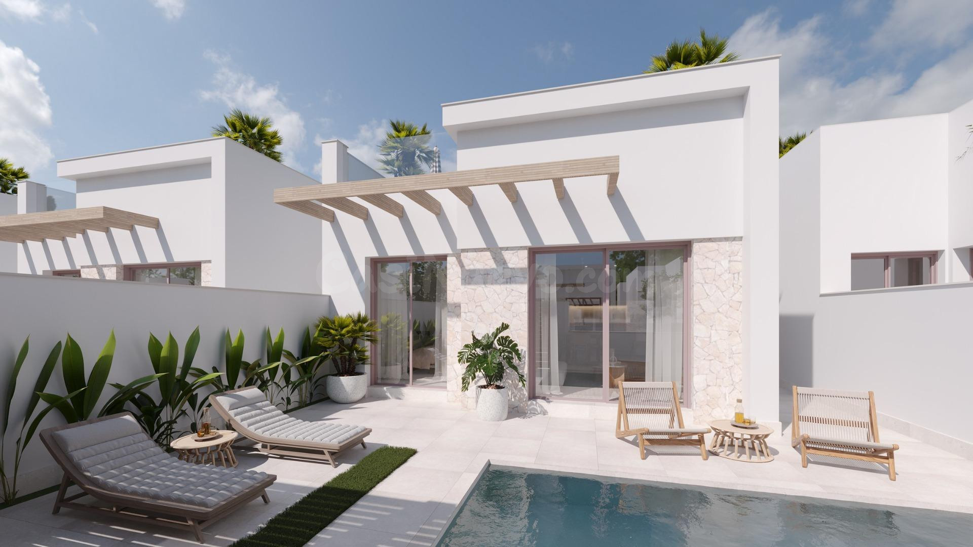 VILLAS DE OBRA NUEVA EN ROLDAN - foto 2