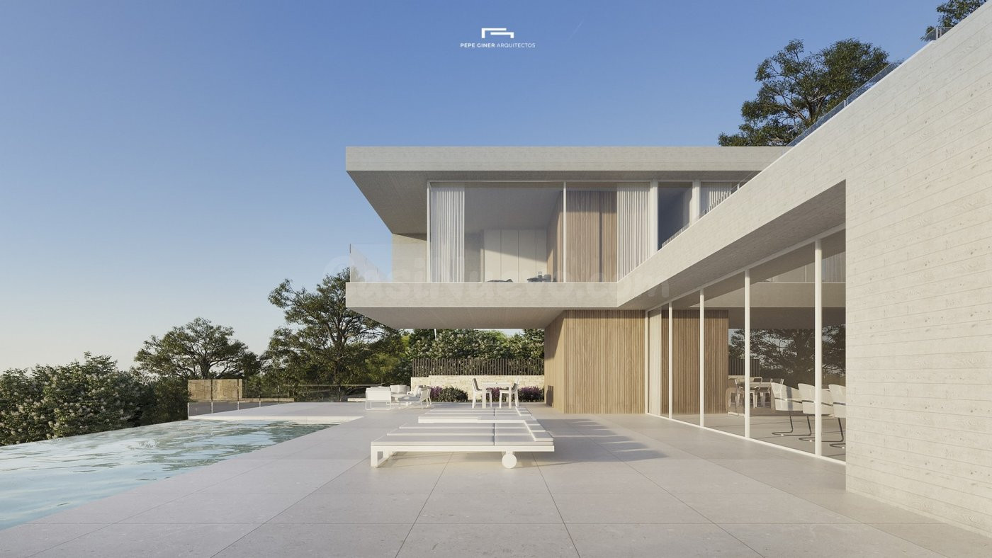 VILLA DE LUJO DE OBRA NUEVA EN BENISSA - foto 2