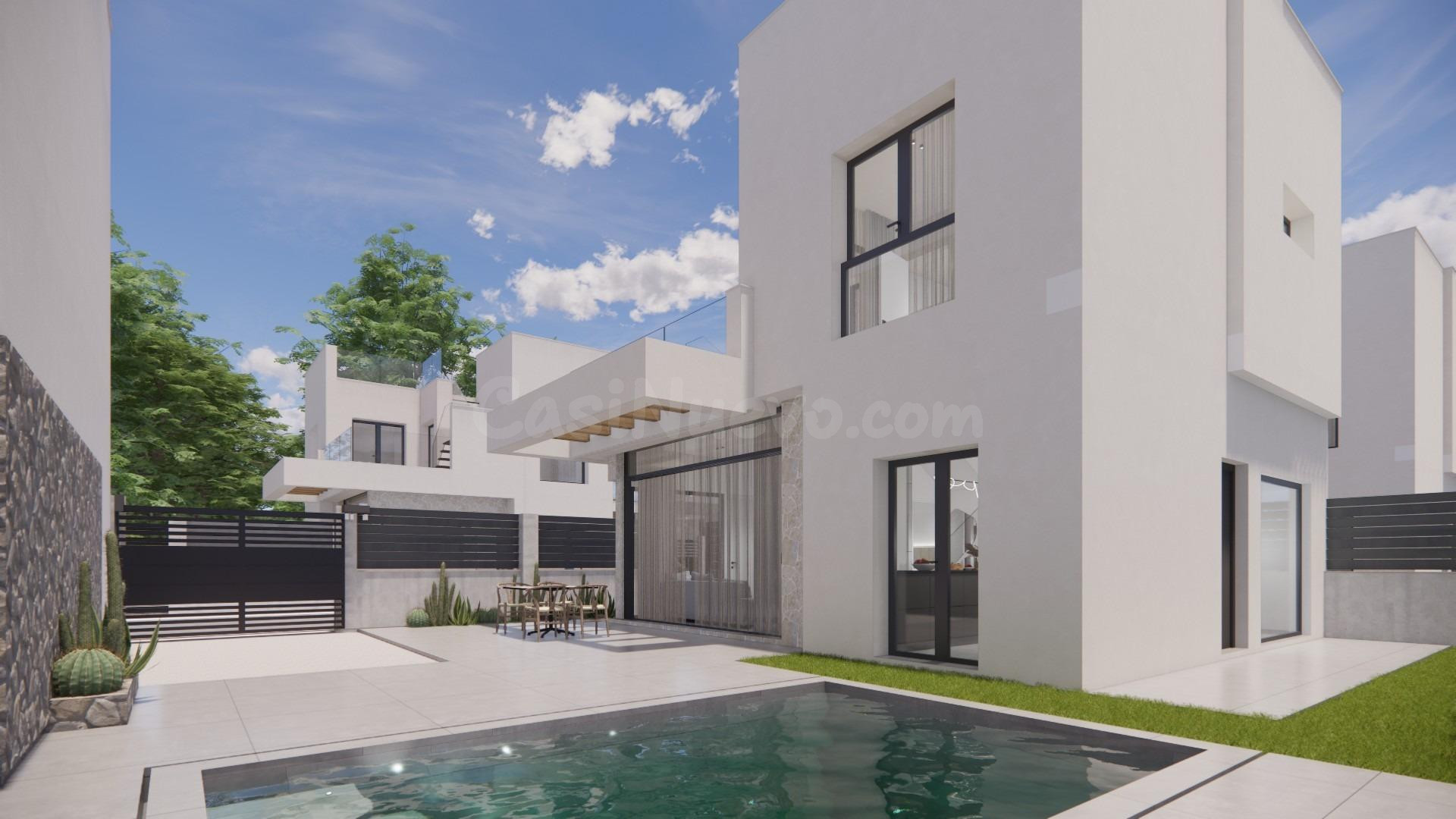 Modernas villas de nueva construcción en La Herrada Los Mont - foto 5
