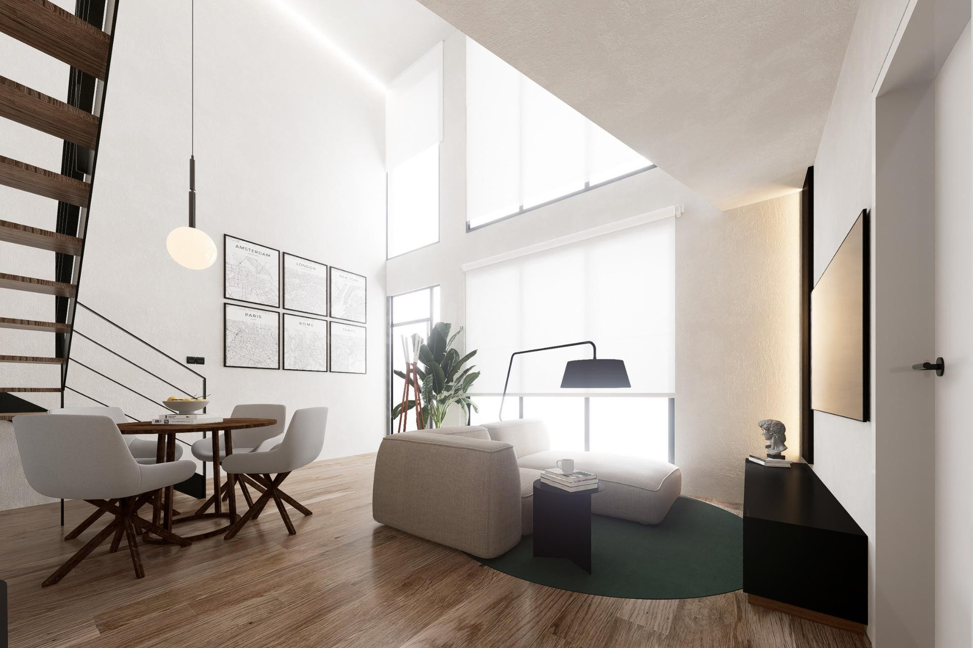 Modernos apartamentos dúplex tipo loft en el corazón de Alic - foto 5