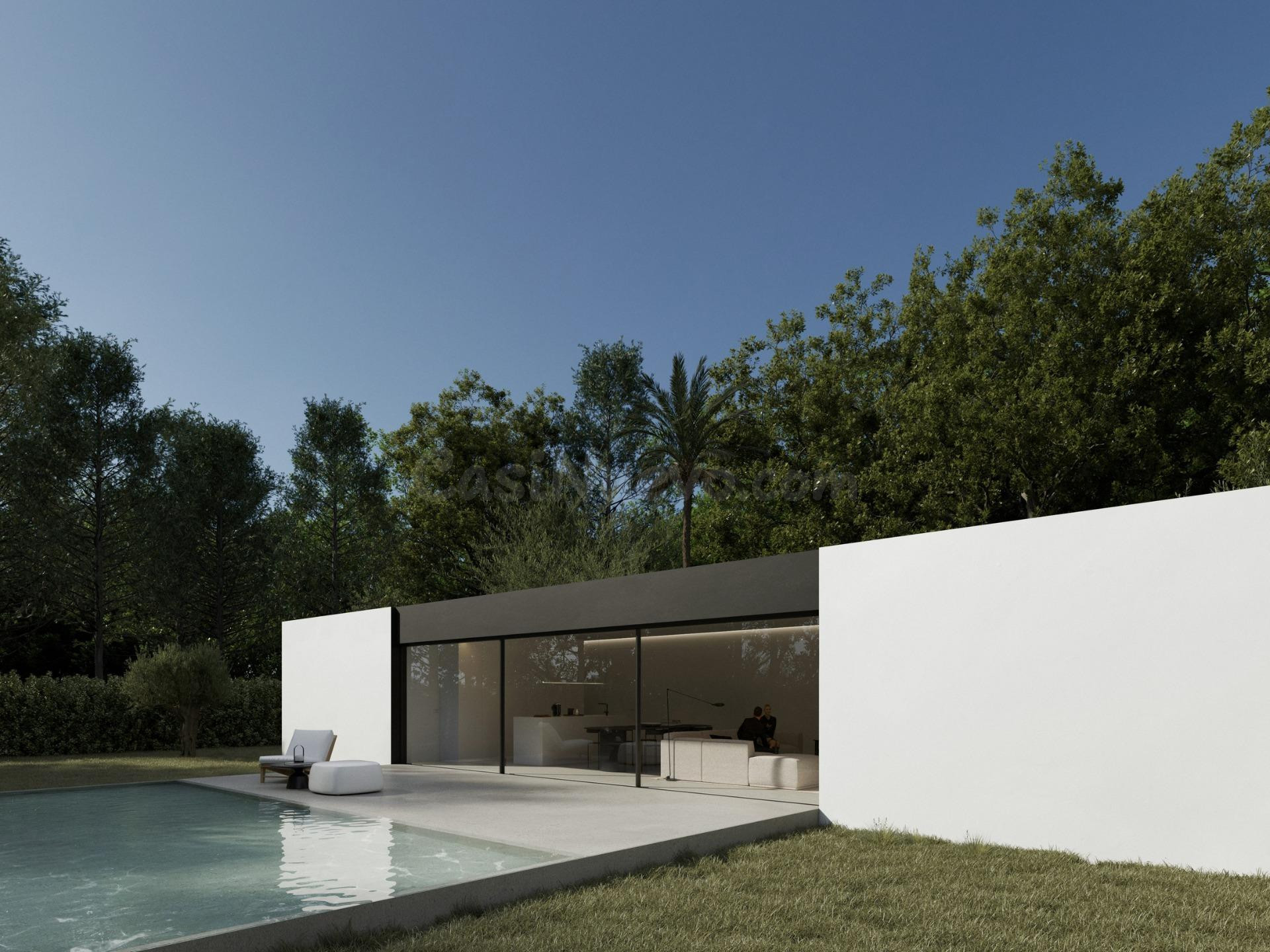 VILLAS DE OBRA NUEVA EN ALFAS DEL PI