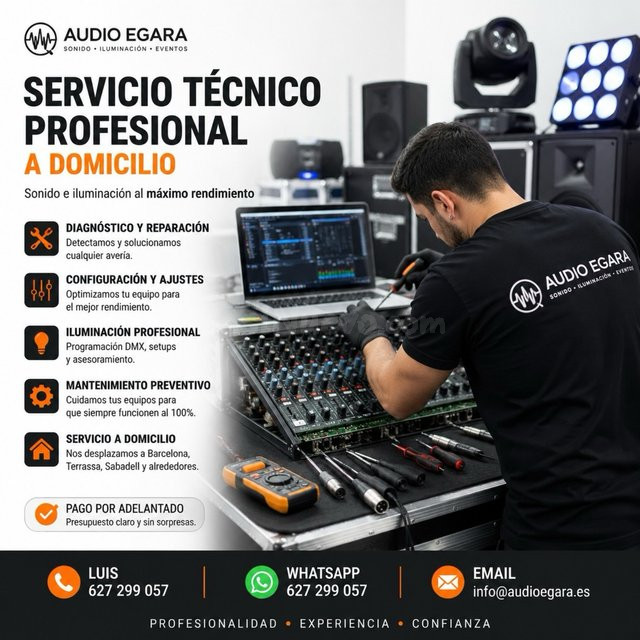 Técnico de Sonido Profesional