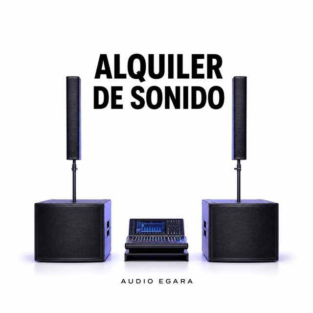 Alquiler altavoces