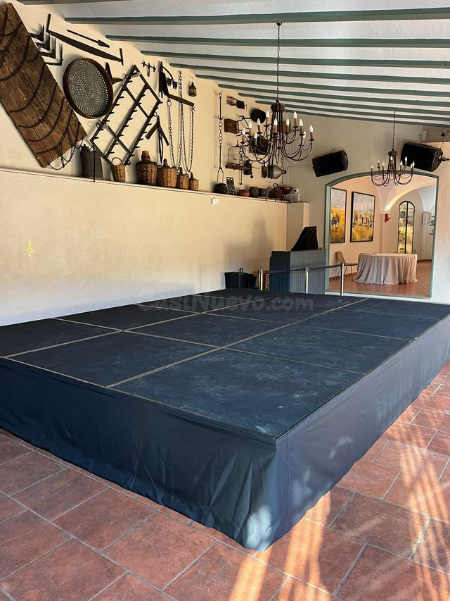 Escenario 5x4m para eventos