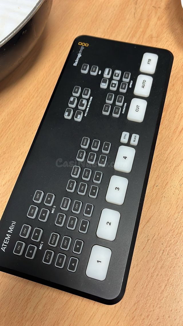 Alquiler de Blackmagic ATEM Mini – Audio Egara