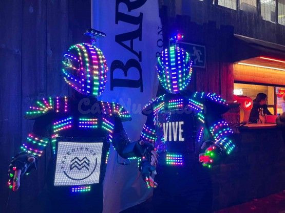Robot LED Animación