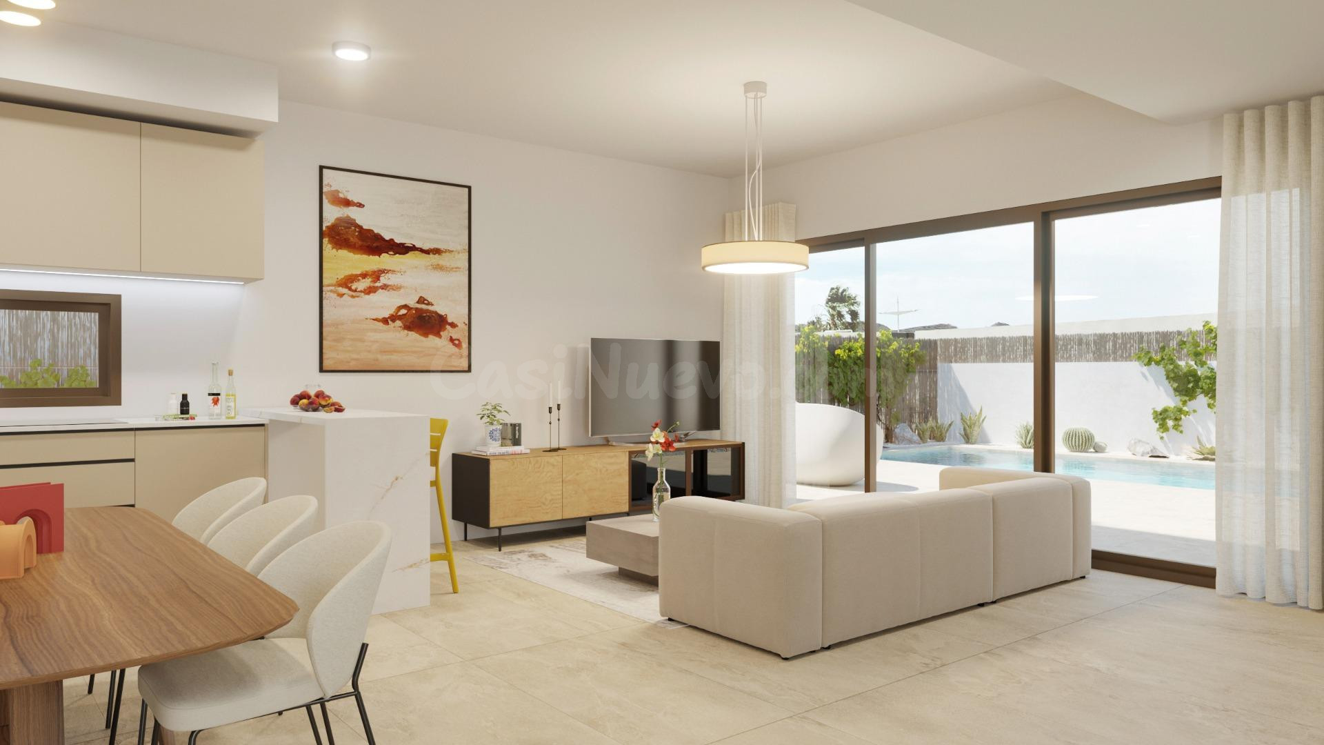 Exclusiva villa con piscina privada en La Finca Golf Resort - foto 2