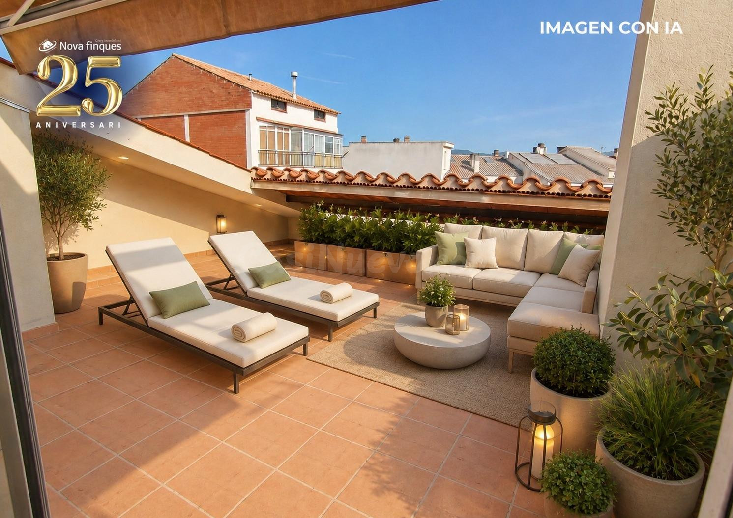 ESPECTACULAR DÚPLEX AL LADO DEL MONESTIR DE SANT CUGAT DEL VALLES