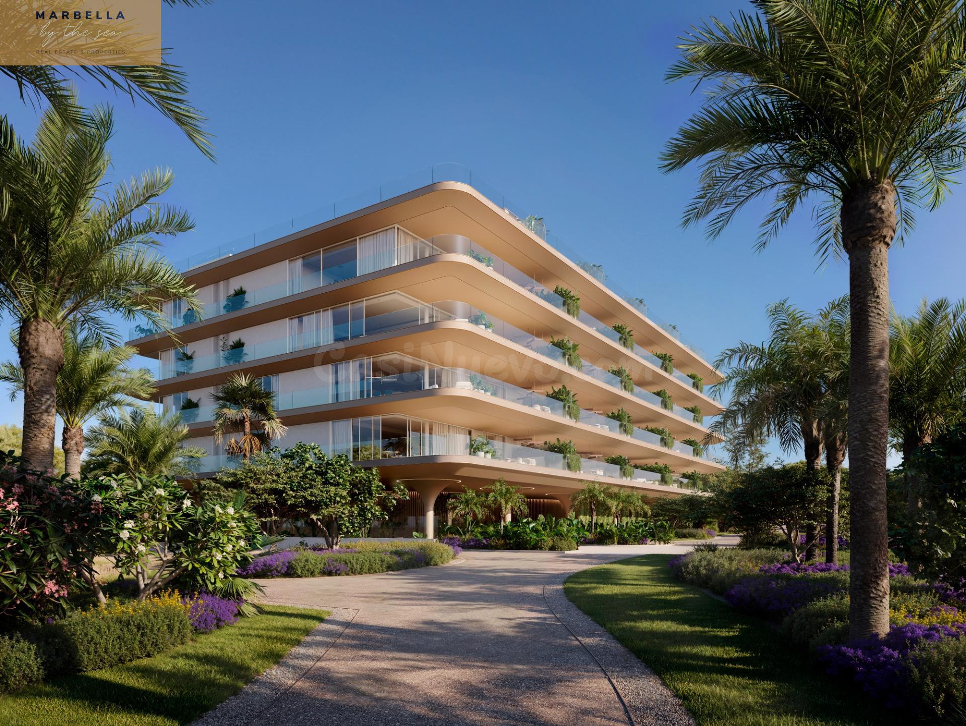 Apartamento de 3 dormitorios frontal mar Estepona - foto 3