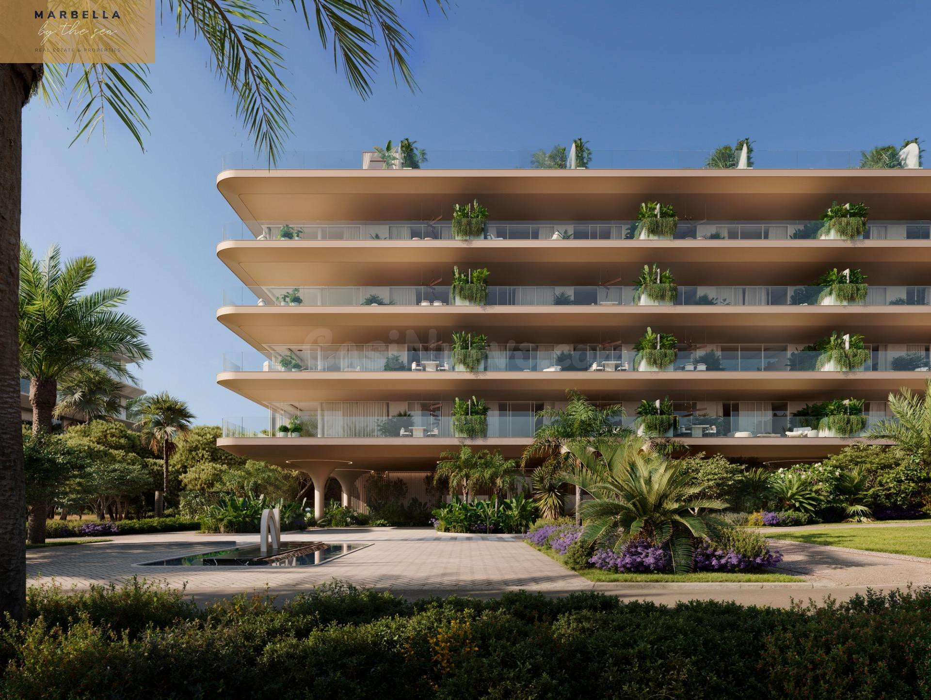 Apartamento de 3 dormitorios frontal mar Estepona - foto 4