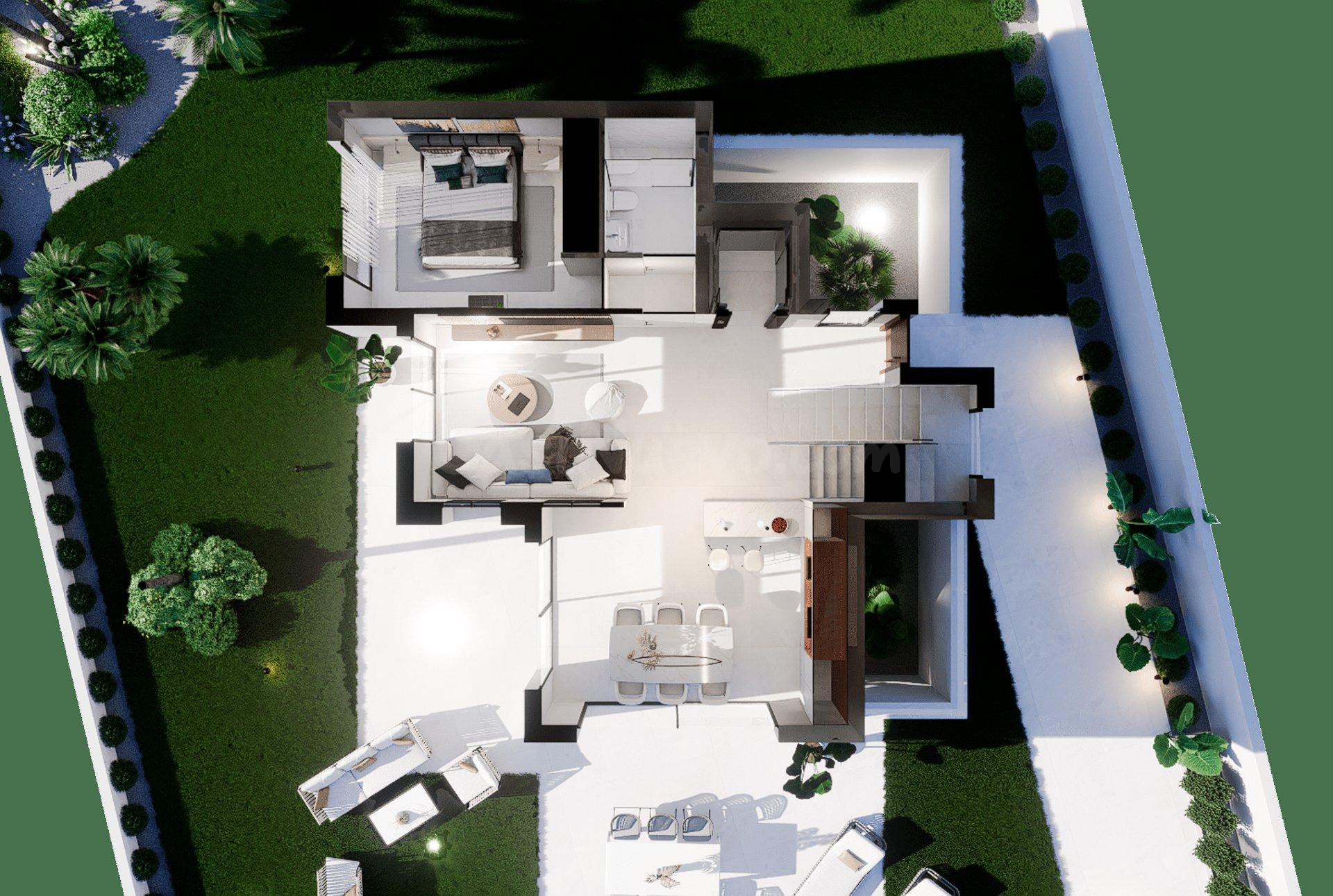 Casas Independientes en Finestrat con Jardín y Piscina - foto 3