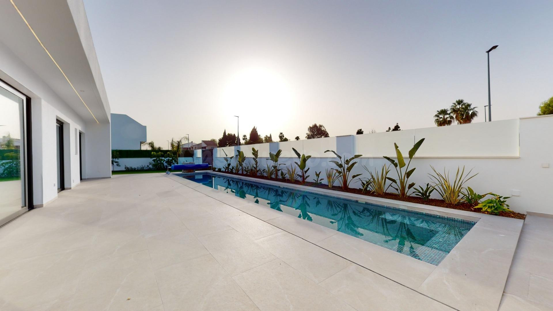 VILLAS DE OBRA NUEVA EN LOS ALCAZARES - foto 5