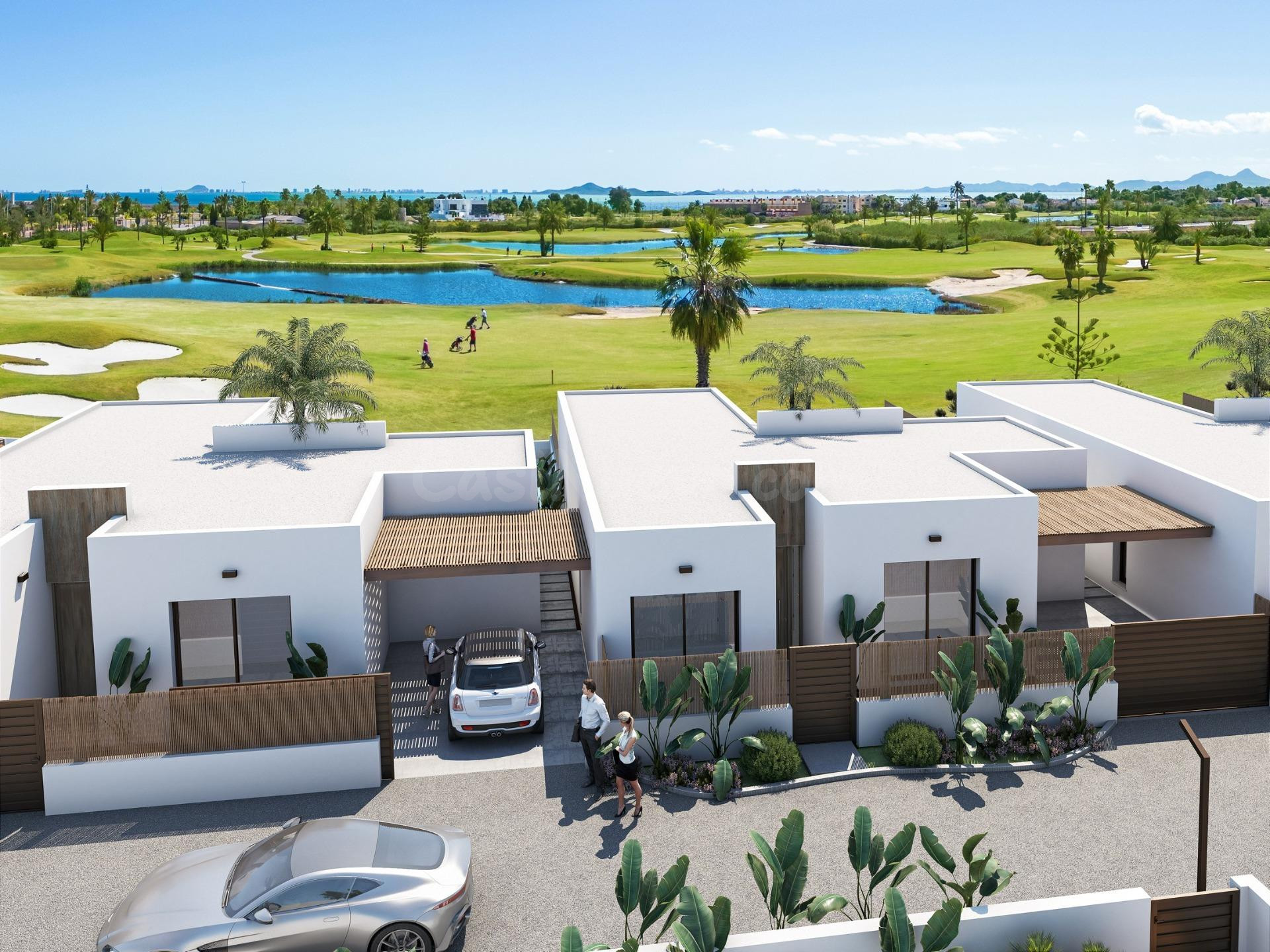 VILLAS DE OBRA NUEVA EN LOS ALCAZARES - foto 2