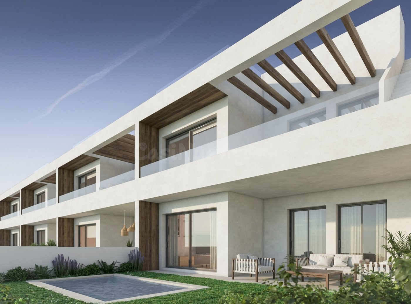 BUNGALOW DE DISEÑO JUNTO AL MAR