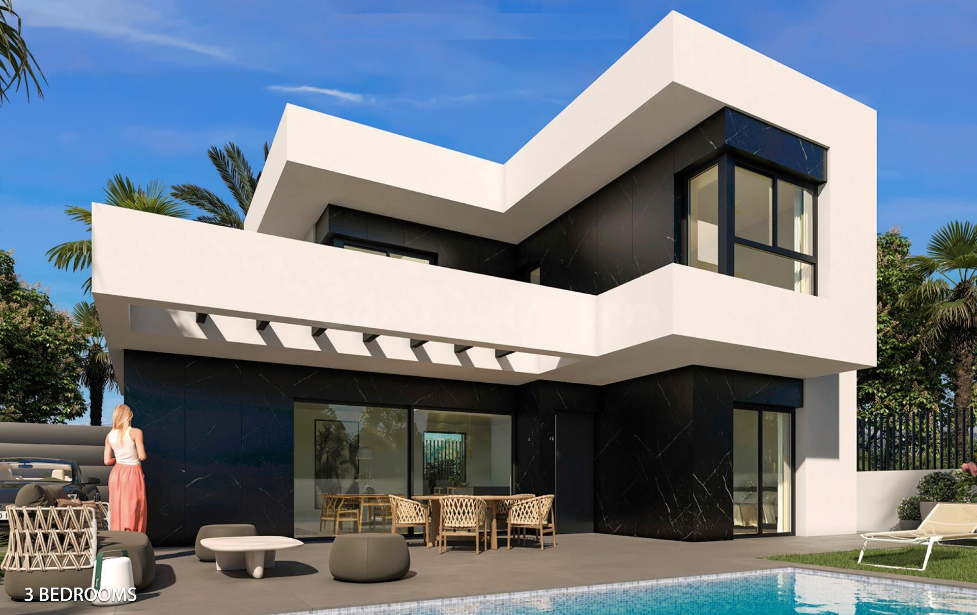 VILLAS DE OBRA NUEVA EN ROJALES - foto 2