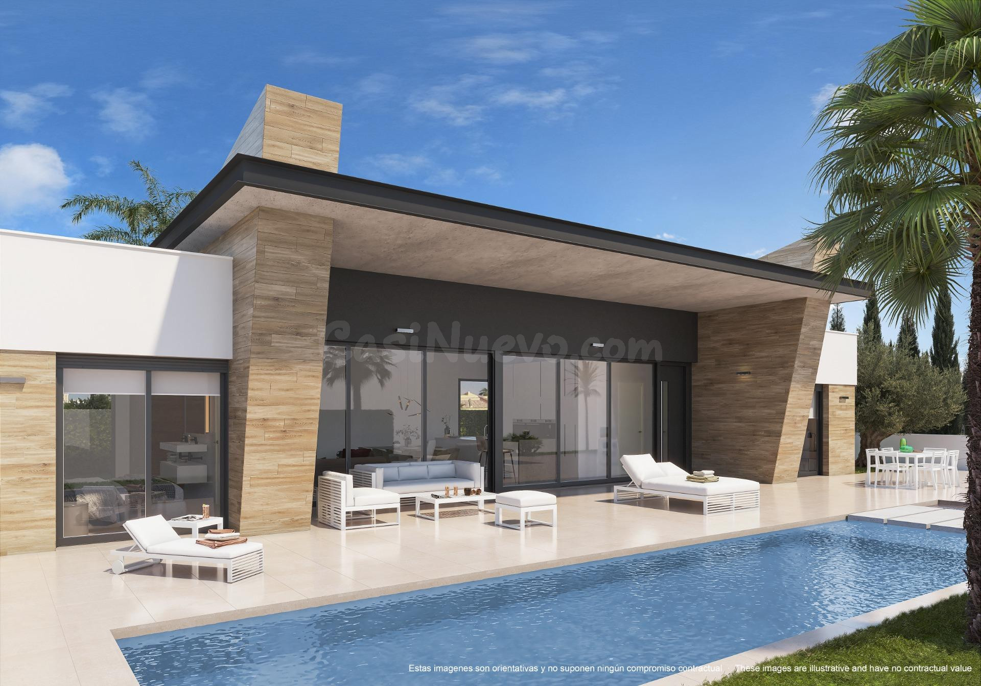 VILLAS DE OBRA NUEVA EN ROJALES - foto 2