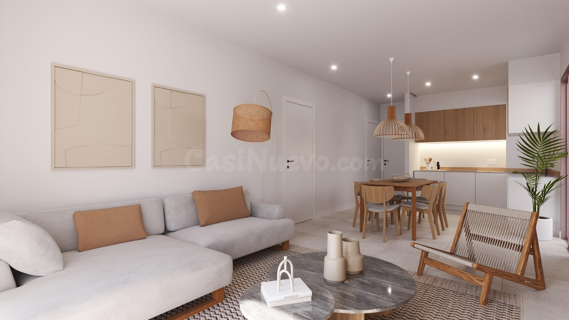 VILLAS PAREADAS DE OBRA NUEVA EN ROLDAN - foto 3
