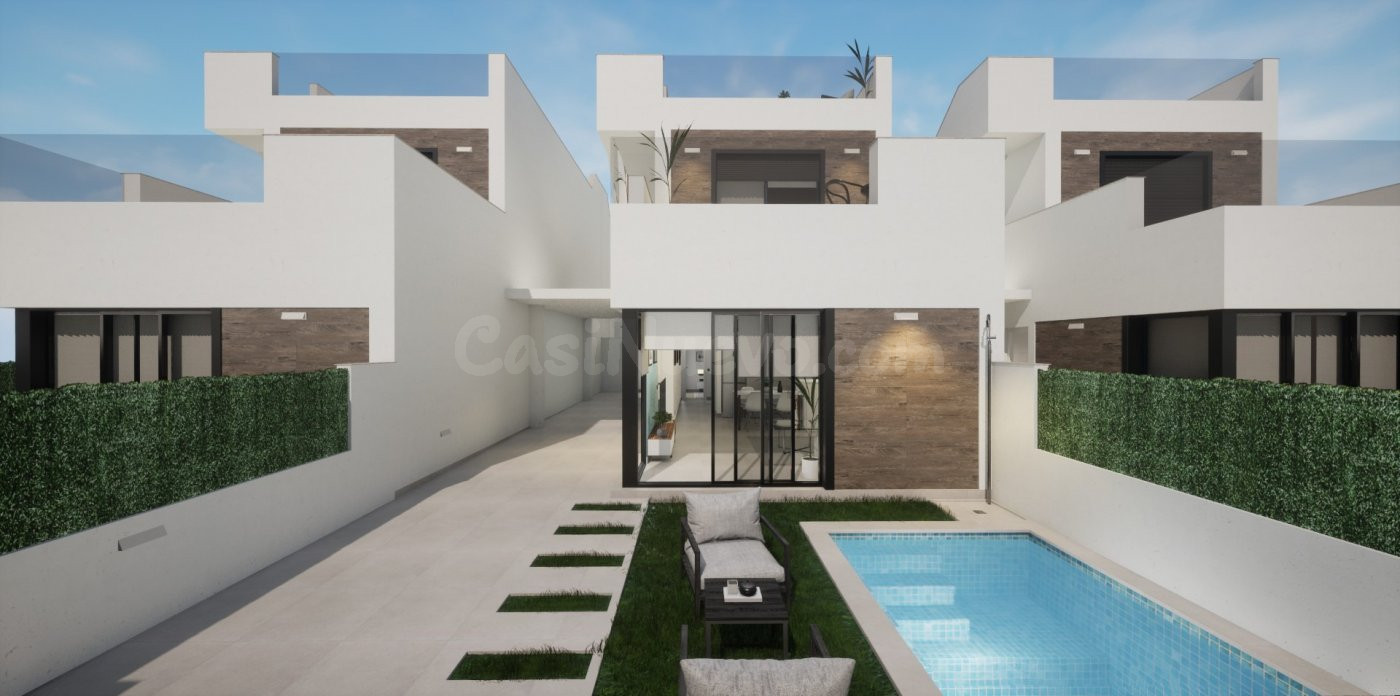VILLAS DE OBRA NUEVA EN LOS ALCAZARES - foto 2