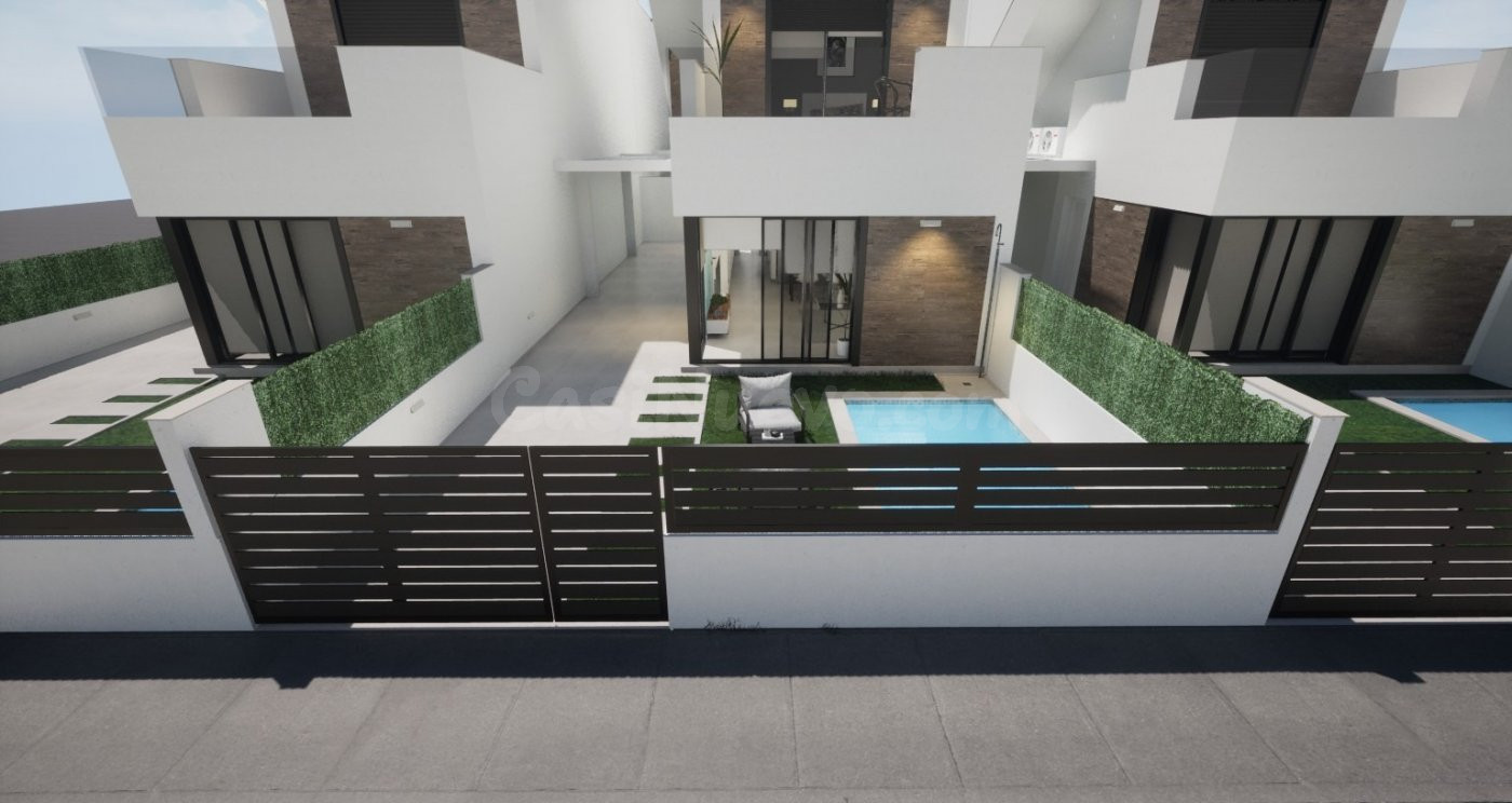 VILLAS DE OBRA NUEVA EN LOS ALCAZARES - foto 3